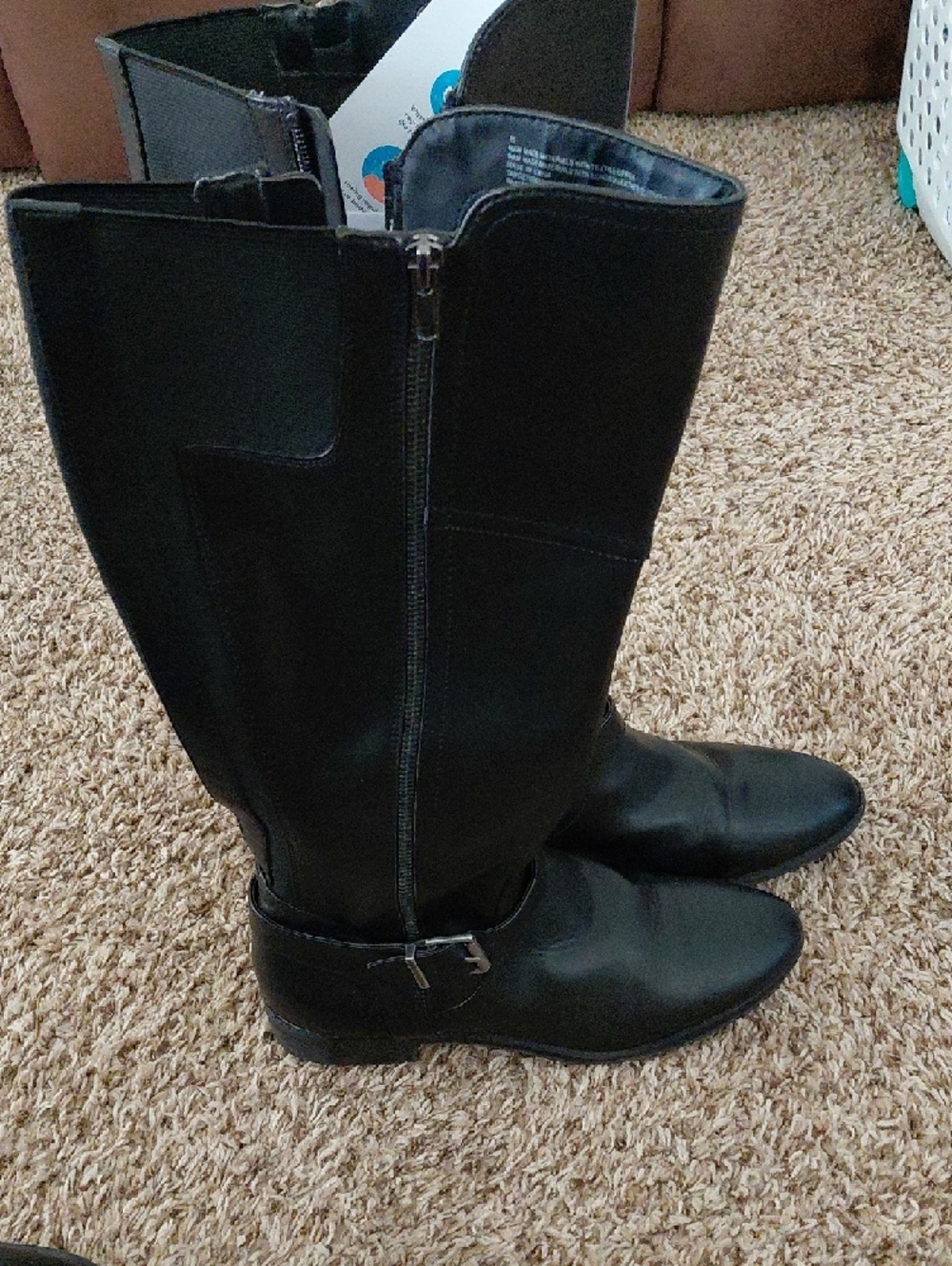 Target Black Tall Riding Boots - Picture 2 of 5